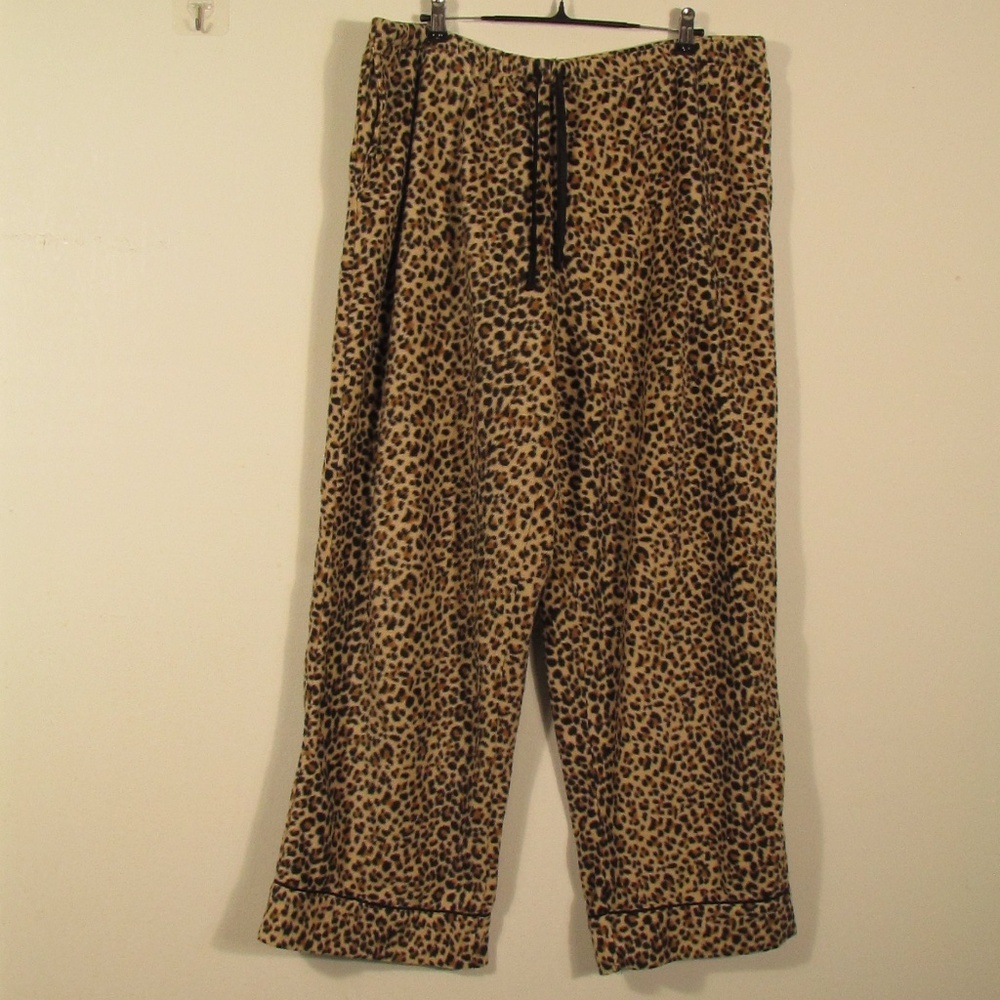 Leopard Print Luxurious Pajama Pants